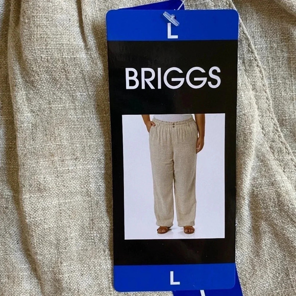 Briggs Ladies' Linen Blend Pant - Picture 6 of 16